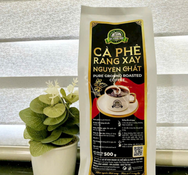 Cà phê rang xay robusta honey 