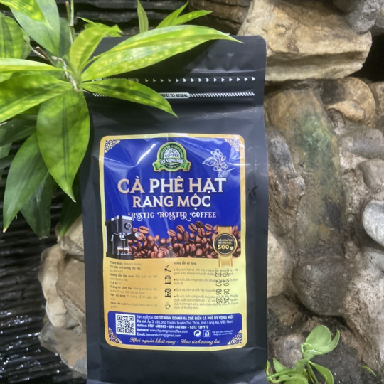 Cà phê hạt rang mộc Robusta